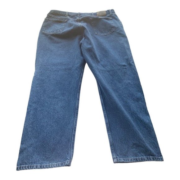 Wrangler Mens 44 x 30 Denim Jeans‎ Relaxed Fit 9760WDR - Picture 4 of 13